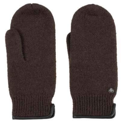 Roeckl Handschuhe Fäustling mit Lederpaspel Roeckl Handschuhe Fäustling mit Lederpaspel