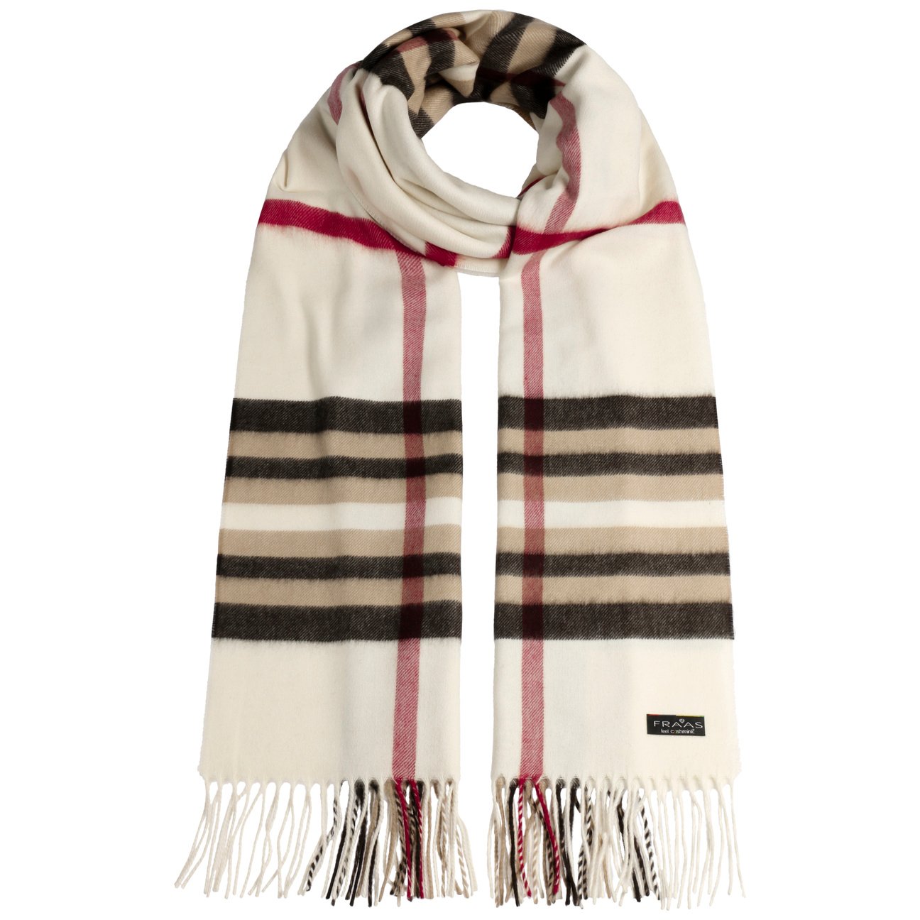 Cashmink Oversize Fransenschal by Fraas Schal Cashmink Oversize Fransenschal by Fraas Schal