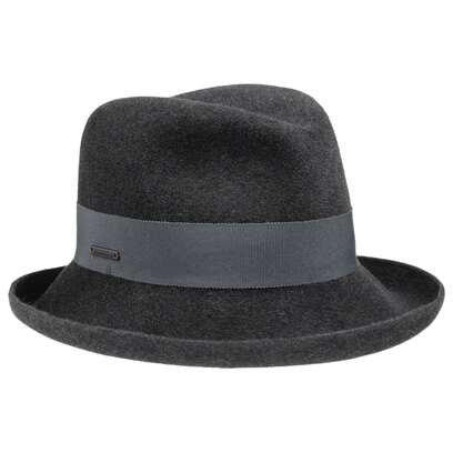 Seeberger Haarfilz Damenhut Velours Aufschlaghut Seeberger Haarfilz Damenhut Velours Aufschlaghut