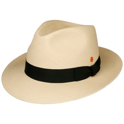 BUGATTI Cappello Bogart In Paglia Mix Per Uomo – Estivo, Falda 5 Cm, Prodotto In Italia
