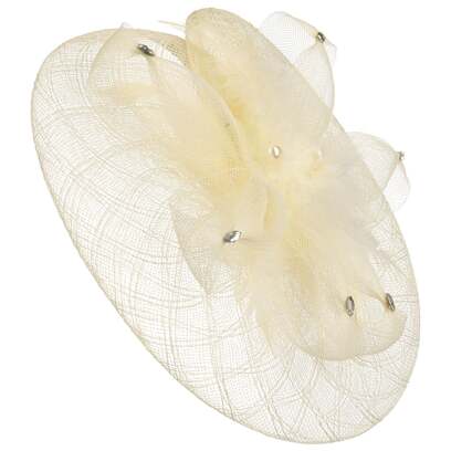 McBURN Crynol Fascinator mit Federn Haarschmuck Kopfschmuck Anlasshut McBURN Crynol Fascinator mit Federn Haarschmuck Kopfschmuck Anlasshut