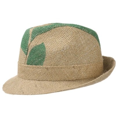 Café Corretto Trilby Hut Fedora Sommerhut Jutehut Sonnenhut Unikat Nachhaltig Hergestellt Café Corretto Trilby Hut Fedora Sommerhut Jutehut Sonnenhut Unikat Nachhaltig Hergestellt