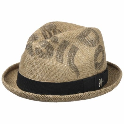 Café au Lait Player Hut Jute Jutehut Sommerhut Sonnenhut Unikat Strandhut Café au Lait Player Hut Jute Jutehut Sommerhut Sonnenhut Unikat Strandhut