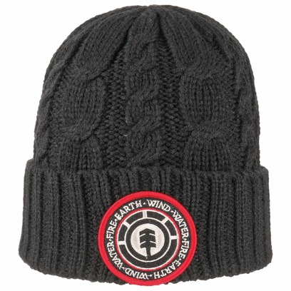 element Basic Cable Knit Beanie Strickmütze Umschlagmütze Mütze Wintermütze element Basic Cable Knit Beanie Strickmütze Umschlagmütze Mütze Wintermütze