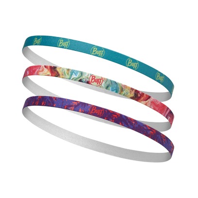 BUFF 3er Pack Misty Multi Hairband Elastisch Dreierpack Set Stirnband Haarband Sportband BUFF 3er Pack Misty Multi Hairband Elastisch Dreierpack Set Stirnband Haarband Sportband