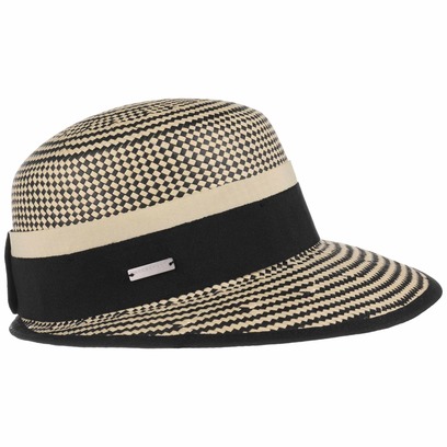 Seeberger Twotone Strohcap Damen Damencap Sonnencap Sommercap Strohhut Sonnenhut Visor Strohvisor Seeberger Twotone Strohcap Damen Damencap Sonnencap Sommercap Strohhut Sonnenhut Visor Strohvisor