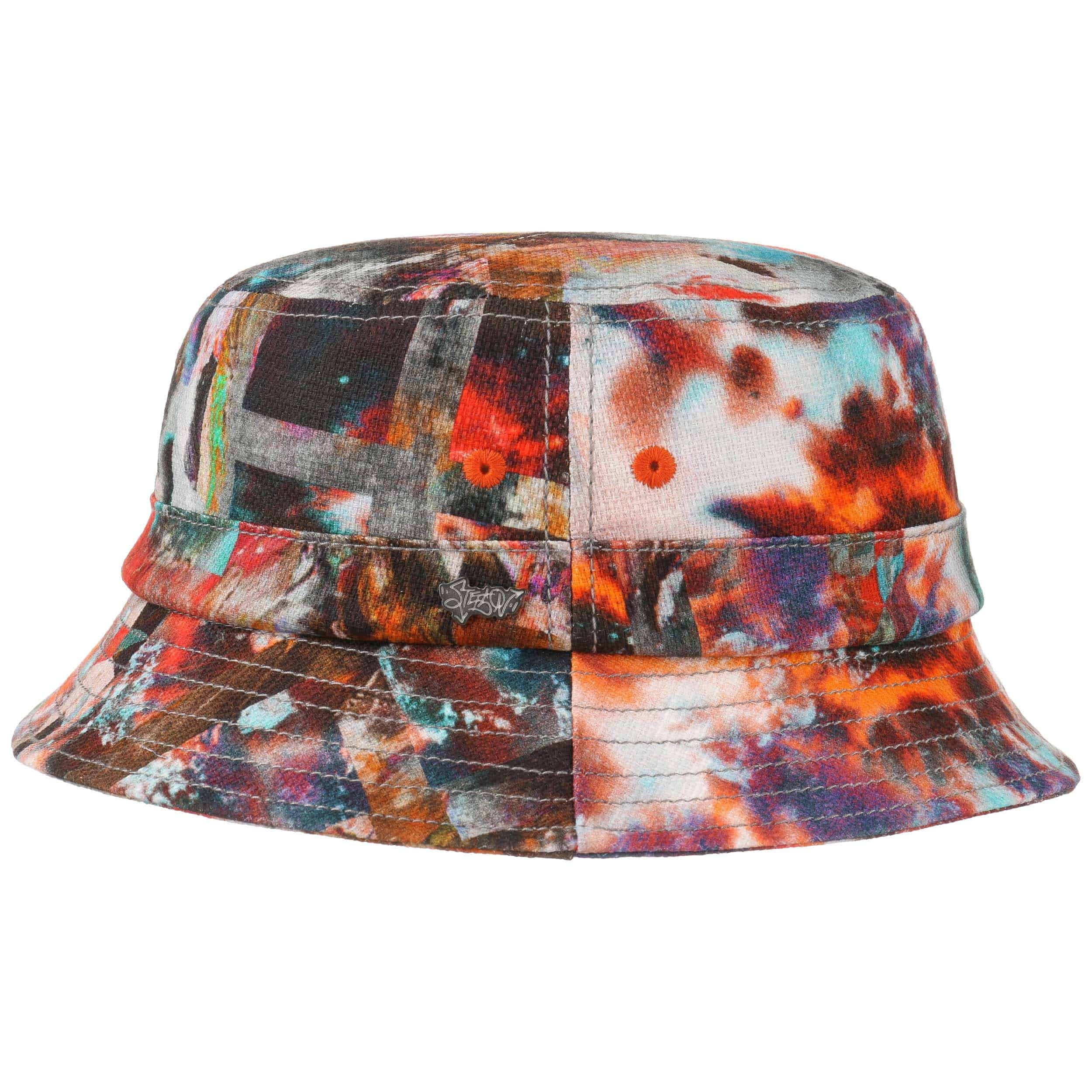 Cotton Multicolour Bucket Hat By Stetson - 59,00