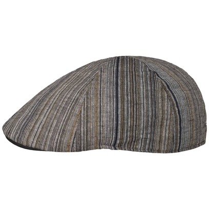 Lipodo Linen Rayon Gatsby Flatcap Schirmmütze Schiebermütze Sommercap Streifenmütze Cap Mütze Lipodo Linen Rayon Gatsby Flatcap Schirmmütze Schiebermütze Sommercap Streifenmütze Cap Mütze