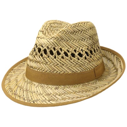 Lipodo Carovigno Vented Crown Strohhut Sonnenhut Sommerhut Hut Strandhut Fedora Lipodo Carovigno Vented Crown Strohhut Sonnenhut Sommerhut Hut Strandhut Fedora