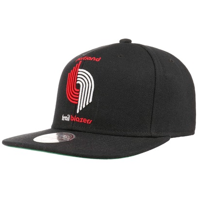 Mitchell & Ness Solid Team Blazers Cap Snapback Basecap Baseballcap Flat Brim Flatbrim Kappe Mitchell & Ness Solid Team Blazers Cap Snapback Basecap Baseballcap Flat Brim Flatbrim Kappe