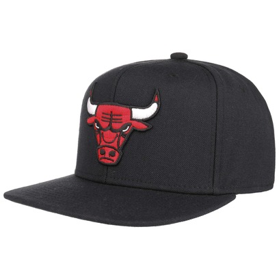 Mitchell & Ness Wool Solid Bulls Cap Snapback Chicago NBA Basecap Flat Brim Kappe Baseballcap Mitchell & Ness Wool Solid Bulls Cap Snapback Chicago NBA Basecap Flat Brim Kappe Baseballcap
