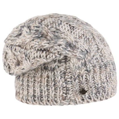 Seeberger Alexa Grobstrick Oversize Beanie Mütze Skimütze Strickmütze Wintermütze mit Fleecefutter Seeberger Alexa Grobstrick Oversize Beanie Mütze Skimütze Strickmütze Wintermütze mit Fleecefutter