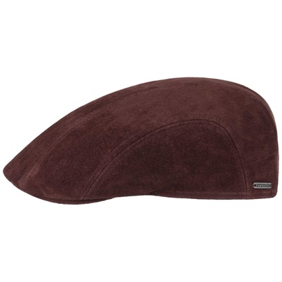 Stetson Nubuk Pigskin Flatcap Schirmmütze Mütze Ledermütze Ledercap Schiebermütze Stetson Nubuk Pigskin Flatcap Schirmmütze Mütze Ledermütze Ledercap Schiebermütze