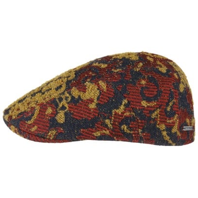 Stetson Ornament Flatcap Schirmmütze Ivy Cap Mütze Wintermütze Schiebermütze Stetson Ornament Flatcap Schirmmütze Ivy Cap Mütze Wintermütze Schiebermütze