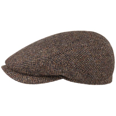 Stetson Harris Tweed Flatcap Schirmmütze Mütze Schiebermütze Ivy Cap Wollcap Wintermütze Stetson Harris Tweed Flatcap Schirmmütze Mütze Schiebermütze Ivy Cap Wollcap Wintermütze