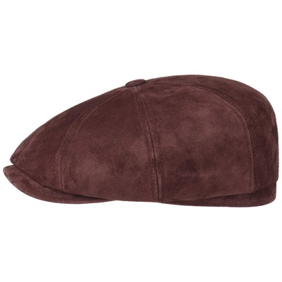 Stetson Hatteras Nubuk Pigskin Flatcap Schirmmütze Ledercap Ledermütze Ballonmütze Cap Mütze Stetson Hatteras Nubuk Pigskin Flatcap Schirmmütze Ledercap Ledermütze Ballonmütze Cap Mütze