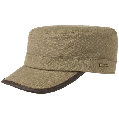 Stetson Canvas Army Cap Fleecefutter Armycap Kappe Urban Wintercap Stetson Canvas Army Cap Fleecefutter Armycap Kappe Urban Wintercap