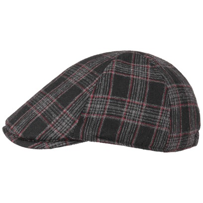 Lipodo Checked 6 Panel Flatcap Schiebermütze Schirmmütze Wintercap Karocap Lipodo Checked 6 Panel Flatcap Schiebermütze Schirmmütze Wintercap Karocap
