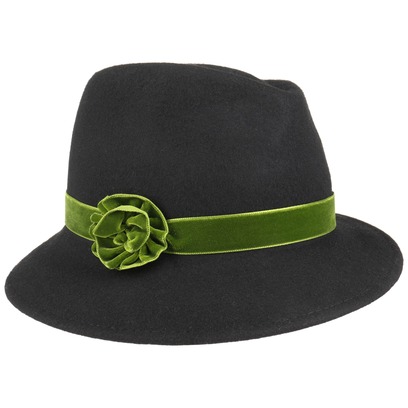 Lipodo Velvet Flower Damenhut Hut Filzhut Wollfilzhut Wollhut Lipodo Velvet Flower Damenhut Hut Filzhut Wollfilzhut Wollhut