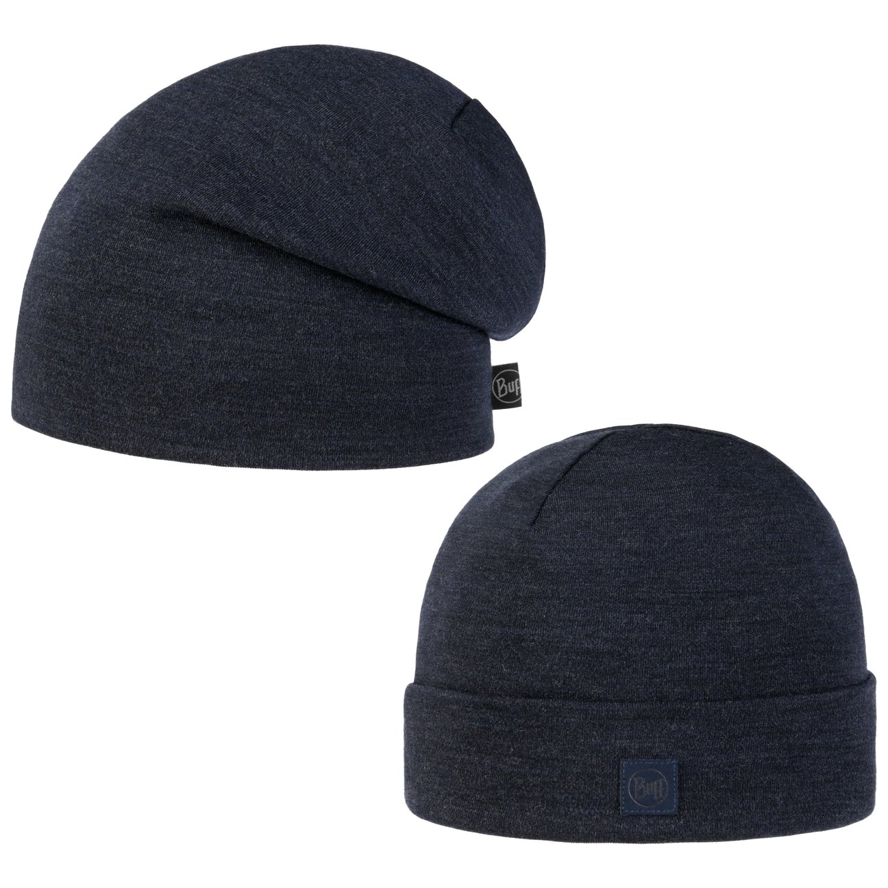 Buff, Unisex, Mütze, Heavyweight Merino Wool Hat, Blau, (One Size) - Bild 4