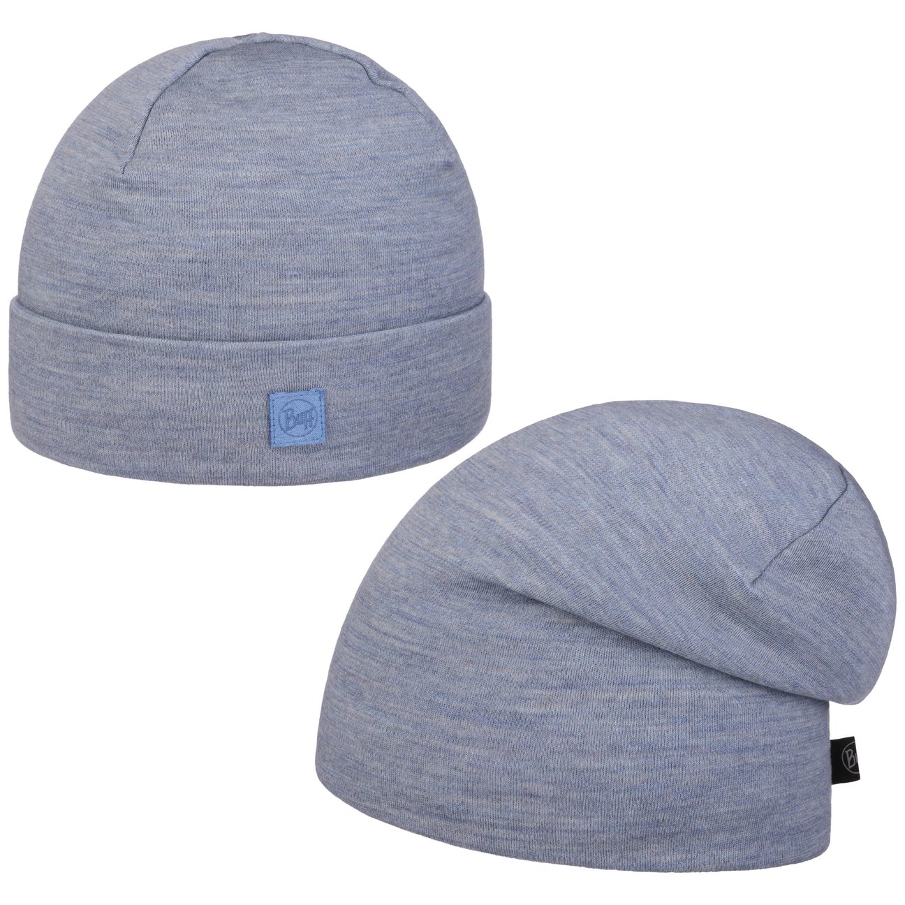 Buff Hellblau Classic Heavyweight Merino Beanie By - Bild 4