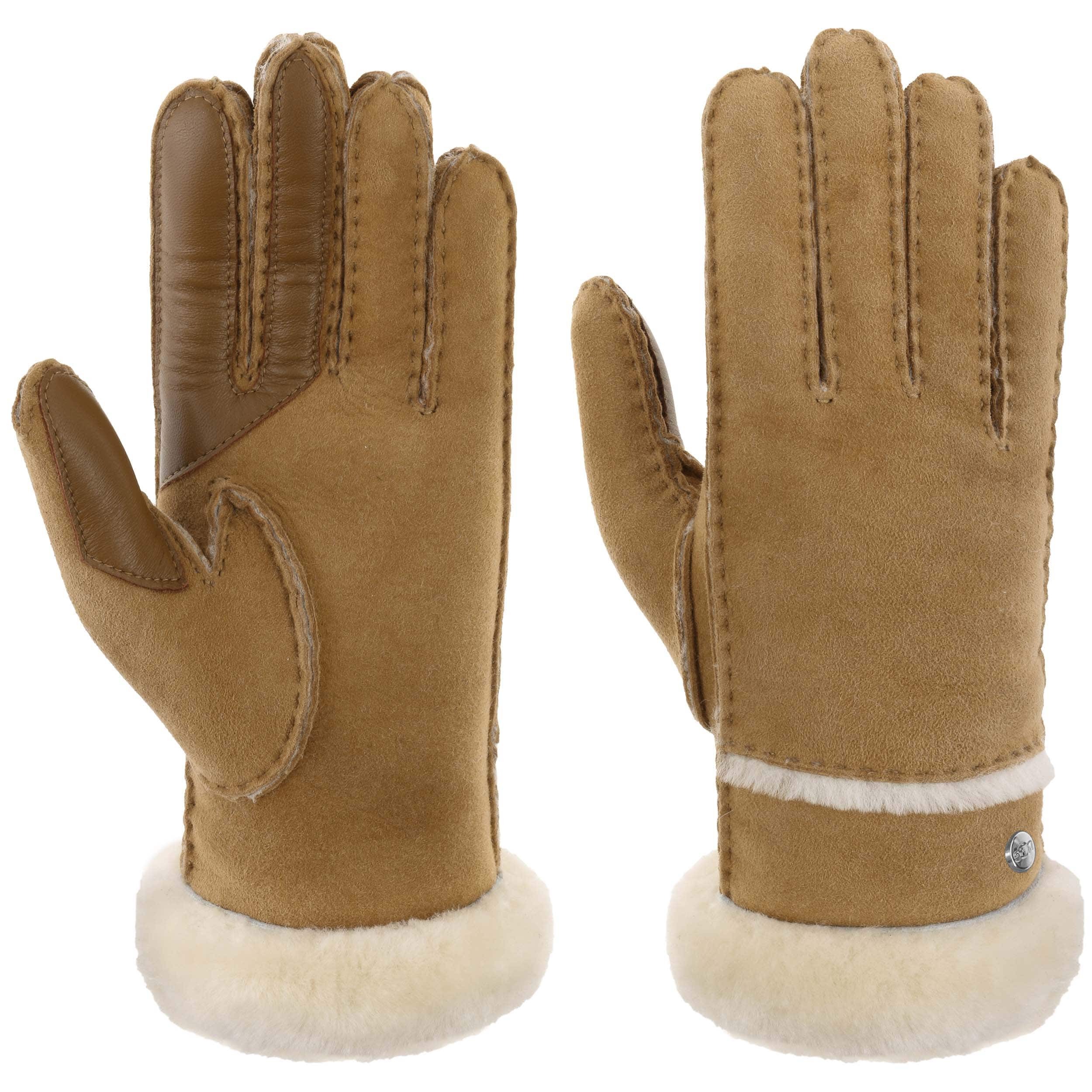 ugg leather sheepskin vent glove