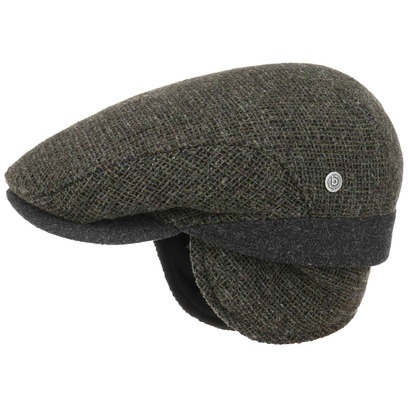 bugatti Wool Melange Flatcap mit Ohrenklappen Schirmmütze Schiebermütze Ohrenschutz Wollcap bugatti Wool Melange Flatcap mit Ohrenklappen Schirmmütze Schiebermütze Ohrenschutz Wollcap