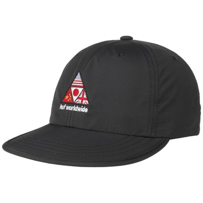 HUF Offsides Worldwide Strapback Cap Flat Brim Basecap Baseballcap Nyloncap Foldable HUF Offsides Worldwide Strapback Cap Flat Brim Basecap Baseballcap Nyloncap Foldable