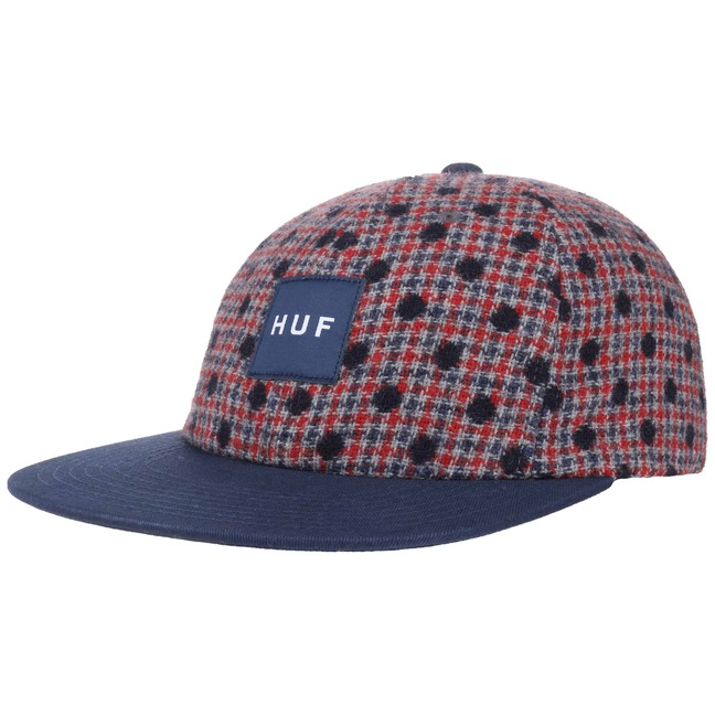 Wool Box Logo Strapback Cap by HUF - 47,95 €