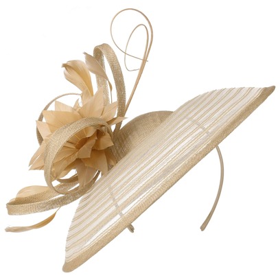 McBURN Sinamay Flower Fascinator Haarschmuck Anlasshut Hochzeitshut Damenhut McBURN Sinamay Flower Fascinator Haarschmuck Anlasshut Hochzeitshut Damenhut