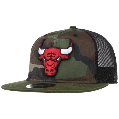 New Era 9Fifty Wash Camo Bulls Cap Baseballcap Basecap Snapback NBA Flat Brim Chicago Trucker Mesh New Era 9Fifty Wash Camo Bulls Cap Baseballcap Basecap Snapback NBA Flat Brim Chicago Trucker Mesh