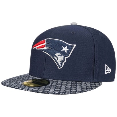New Era 59Fifty ONF Patriots Cap NFL Flat Brim Fitted Basecap Baseballcap New England Kappe Käppi New Era 59Fifty ONF Patriots Cap NFL Flat Brim Fitted Basecap Baseballcap New England Kappe Käppi