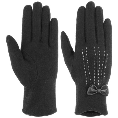 Lipodo Wollhandschuhe mit Schleife Handschuhe Fingerhandschuhe Damenhandschuhe Lipodo Wollhandschuhe mit Schleife Handschuhe Fingerhandschuhe Damenhandschuhe