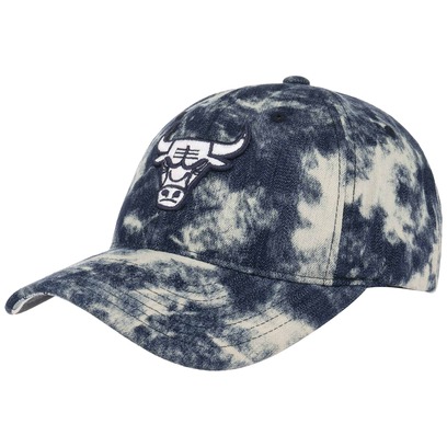 Mitchell & Ness Acid Denim Bulls Cap Basecap Baseballcap NBA Strapback Curved Brim Chicago Mitchell & Ness Acid Denim Bulls Cap Basecap Baseballcap NBA Strapback Curved Brim Chicago
