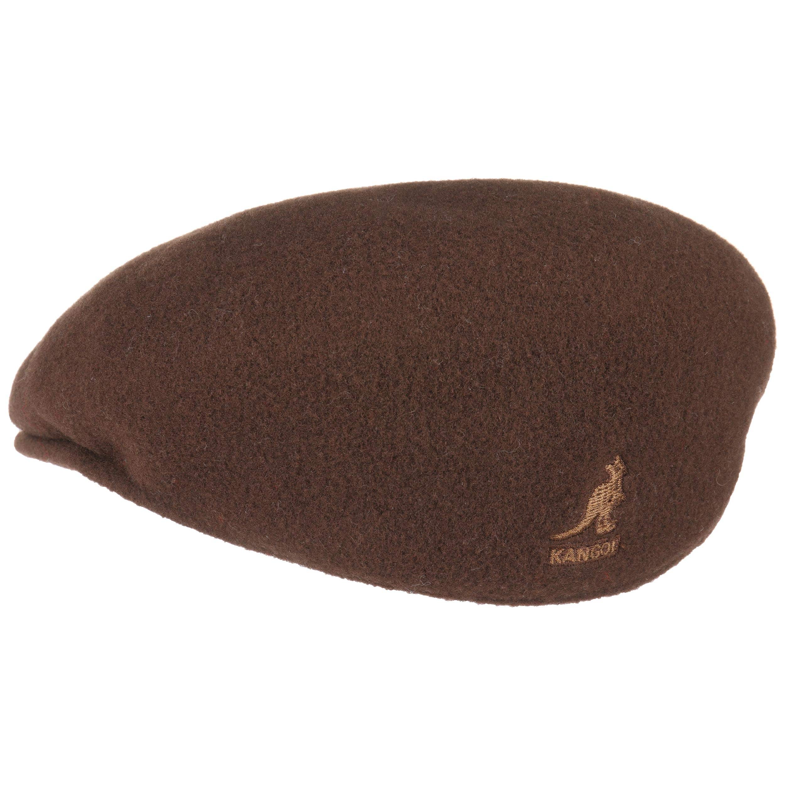 brown kangol hat