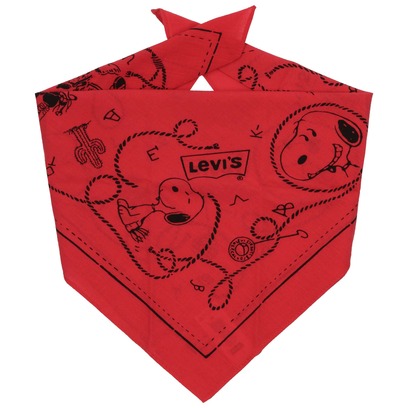 Levi´s Snoopy Bandana Halstuch Schal Bandanatuch Baumwolltuch Levi´s Snoopy Bandana Halstuch Schal Bandanatuch Baumwolltuch