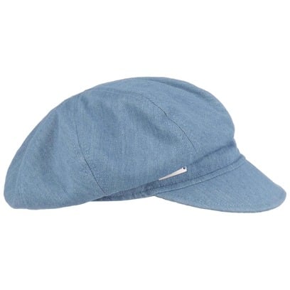 Seeberger Jeans Ballonmütze Jeanscap Denimcap Damencap Baumwollcap Seeberger Jeans Ballonmütze Jeanscap Denimcap Damencap Baumwollcap