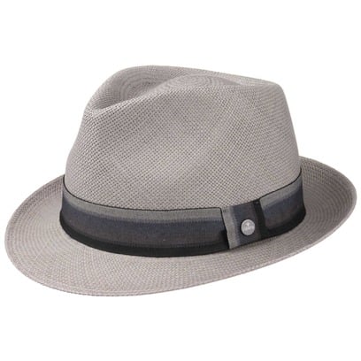 Lierys Grey Paradise Trilby Panamahut Sommerhut Sonnenhut Strandhut Fedora Strohtrilby Hut Lierys Grey Paradise Trilby Panamahut Sommerhut Sonnenhut Strandhut Fedora Strohtrilby Hut