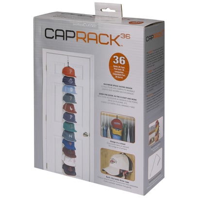 Cap Rack Kappenhalter für 36 Caps Aufbewahrung Organizer Halterung Caprack Capholder Cap Rack Kappenhalter für 36 Caps Aufbewahrung Organizer Halterung Caprack Capholder