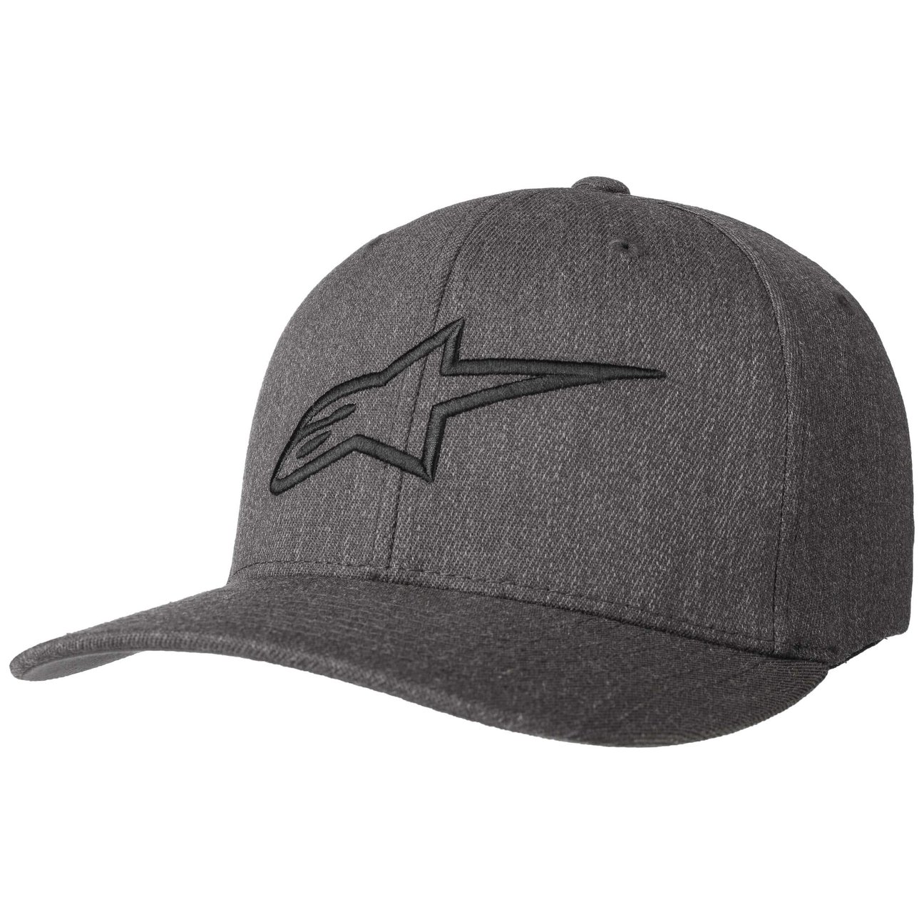 Alpinestars Herren Anthrazit Ageless Curved Flexfit Cap By - Bild 4