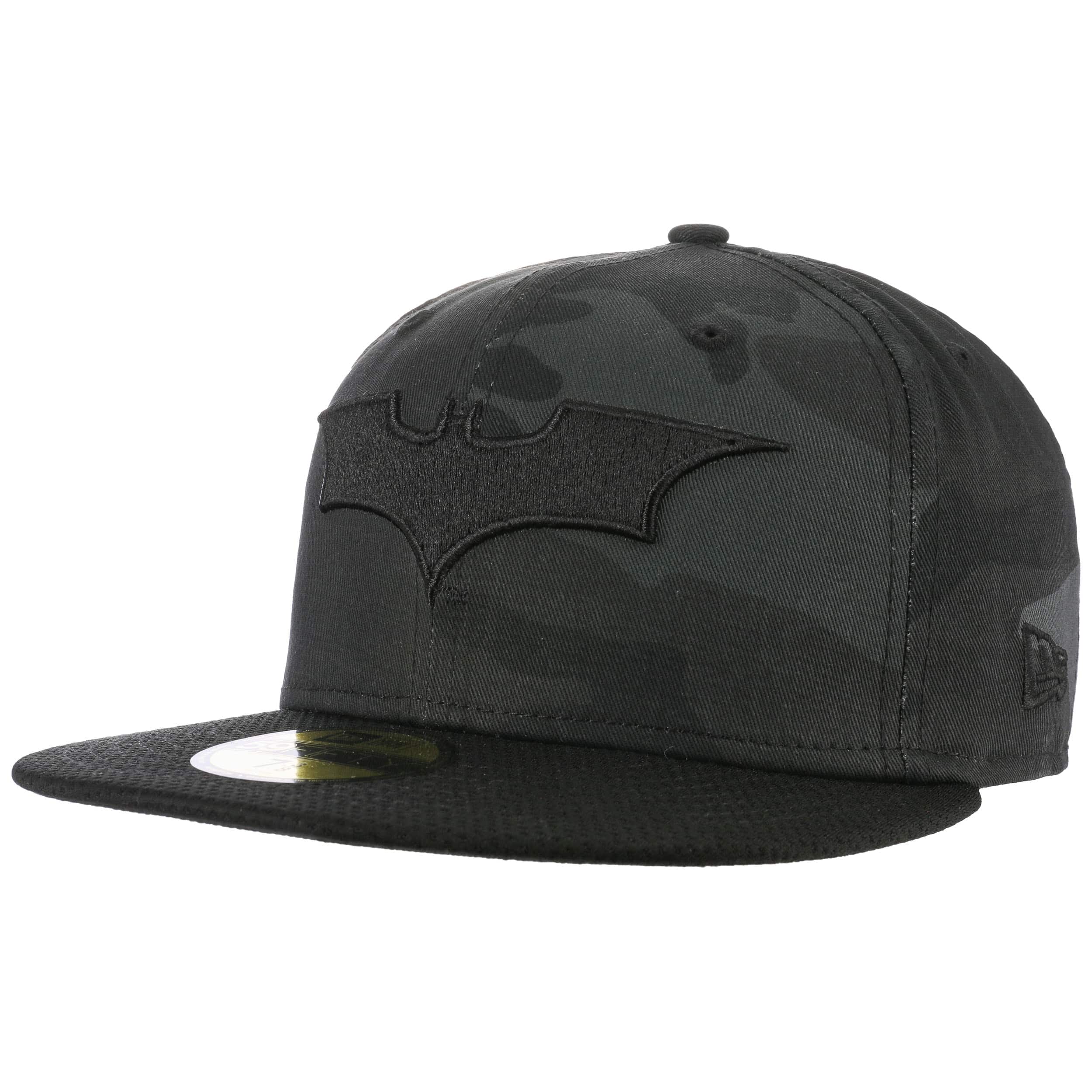 new era black camo cap