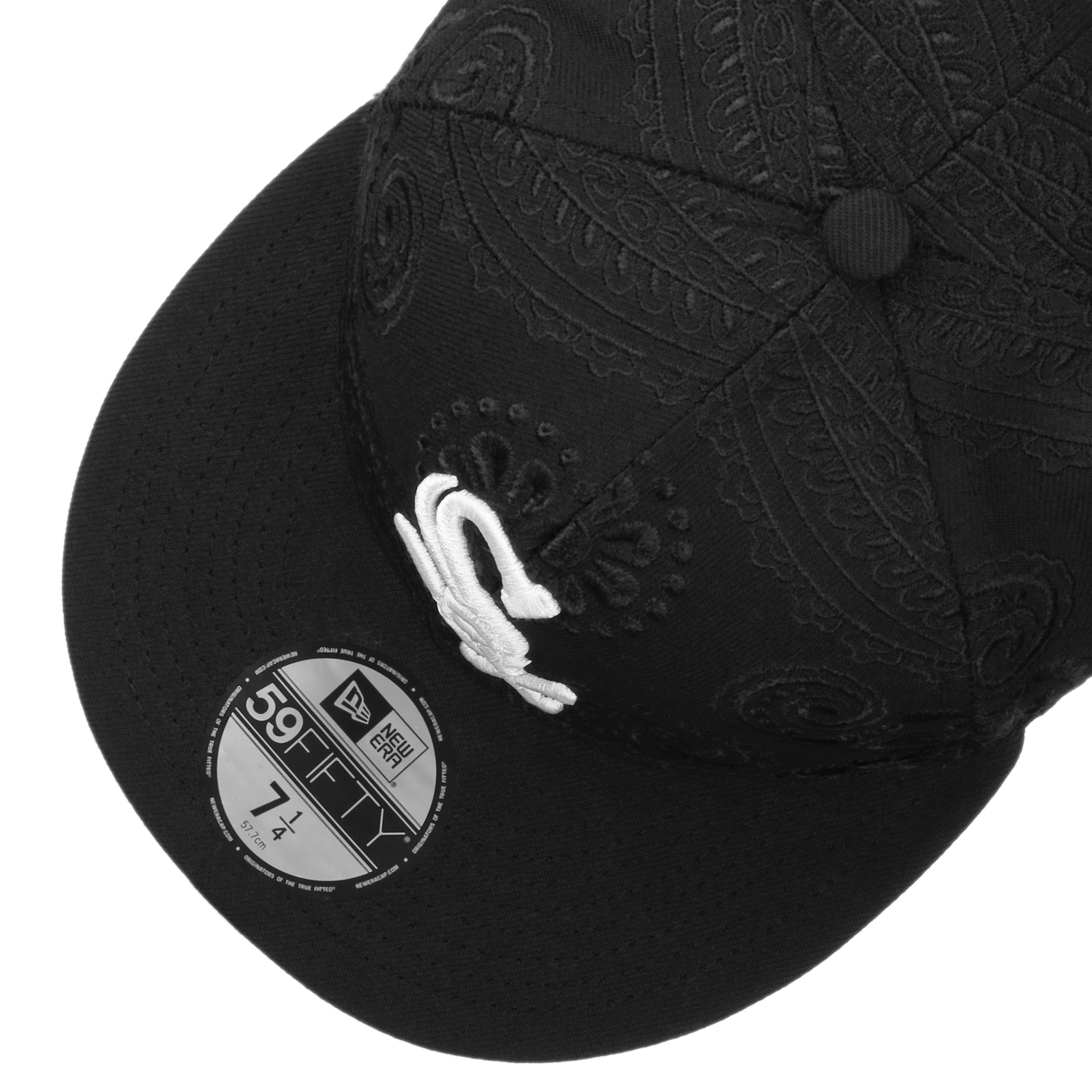 New Era Chicago White Sox Black MLB Swirl 59FIFTY Fitted Hat