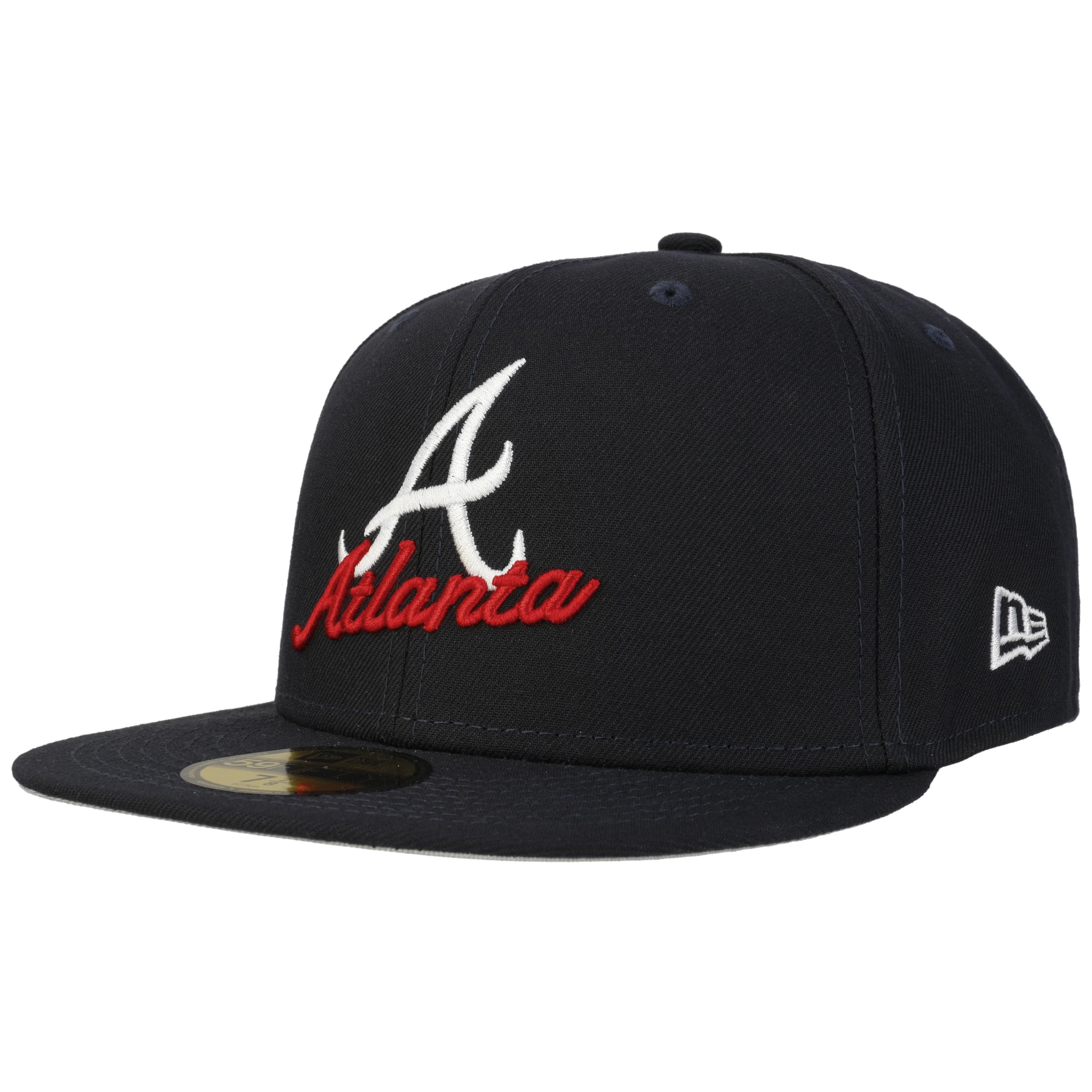 59Fifty Script Team Braves Cap by New Era 42 95