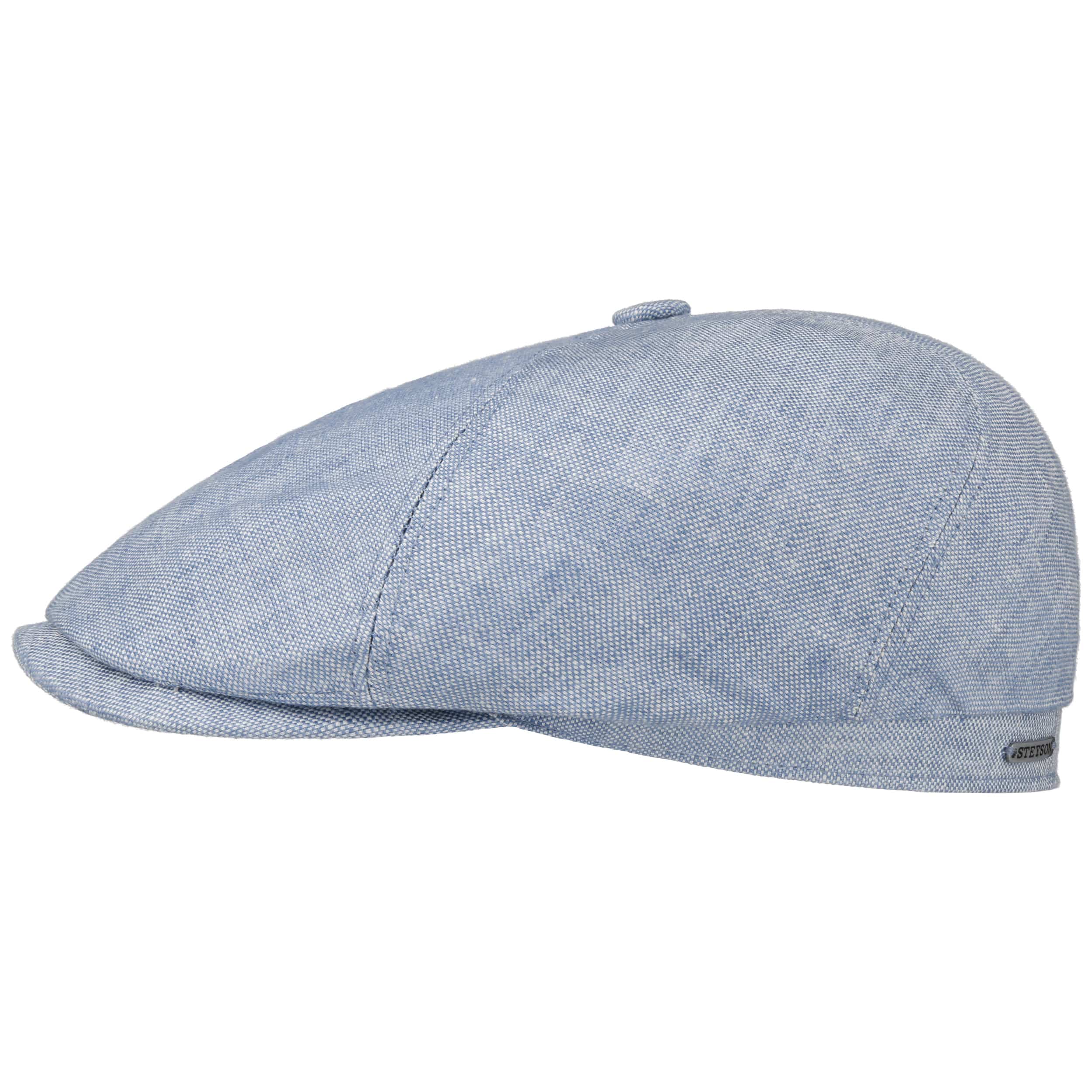 light blue flat cap