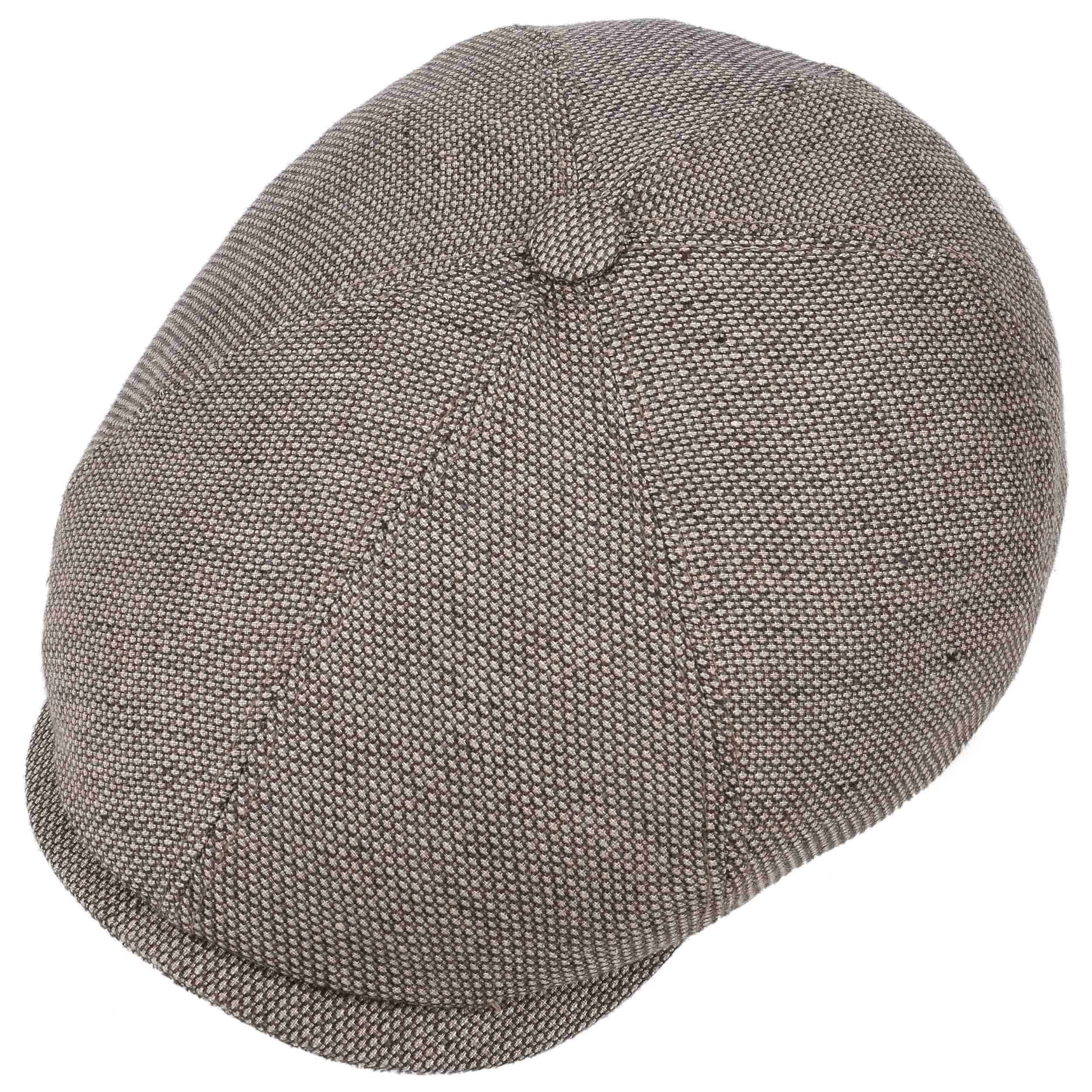 6 Panel Linen Flat Cap by Stetson 59,00