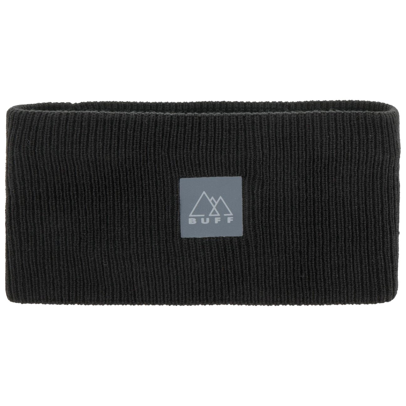 Buff, Unisex, Stirnband, Crossknit Hb Solid Black, Schwarz - Image 3