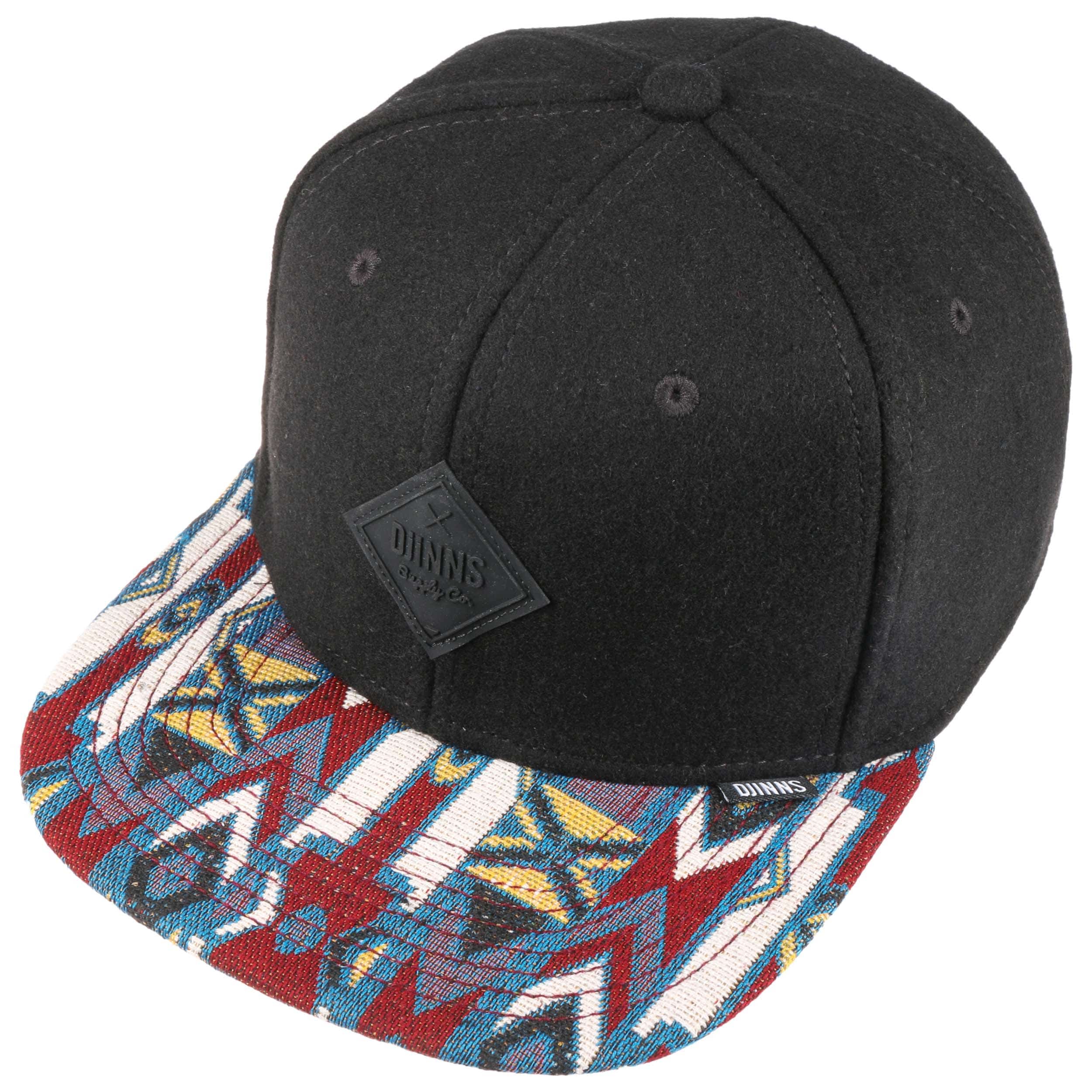 Djinns 6p Snapback Cap Felt Aztek