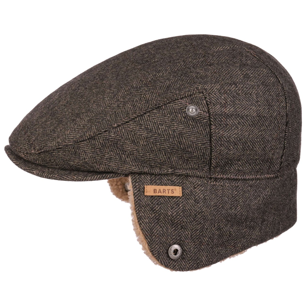 Barts Herren Braun Monzonite Flatcap By - Bild 3