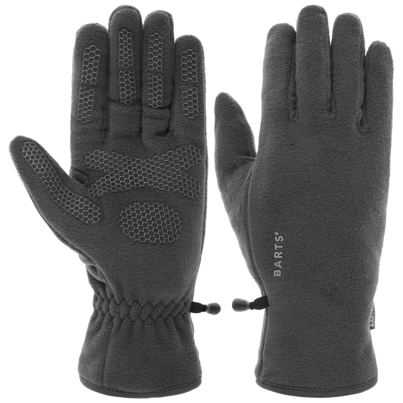 Barts Unisex Grau Fleecehandschuhe - Bild 3