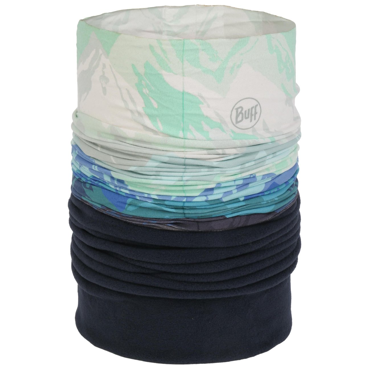 Buff, Unisex, Sturmhaube + Halsschlauch, Polar Dryen Blue, Blau, One Size - Bild 4